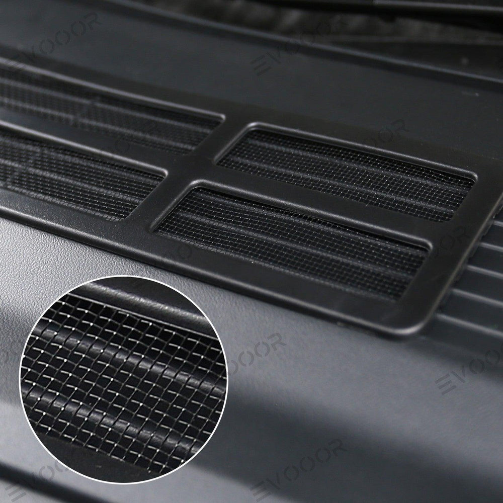 2024 Model 3 Highland Front Standby Storage Box Cover Air Conditioner Air Inlet Protective Mesh Grill Panel for Tesla - Evooor