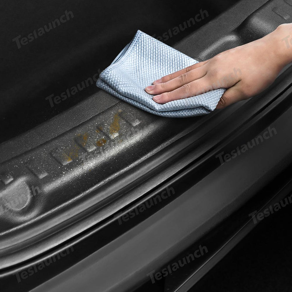 Anti-Scratch TPE Trunk Sill Protector Mat for Tesla Model Y Juniper 2025+ - Evooor
