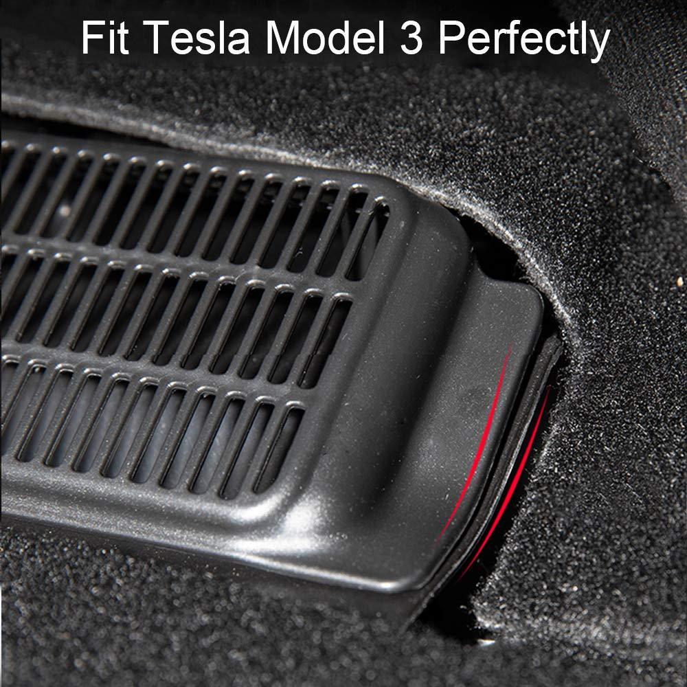 Tesla Model 3/Y Front Seat Air Vent Cover Guards - Set of 2 Pieces - Evooor