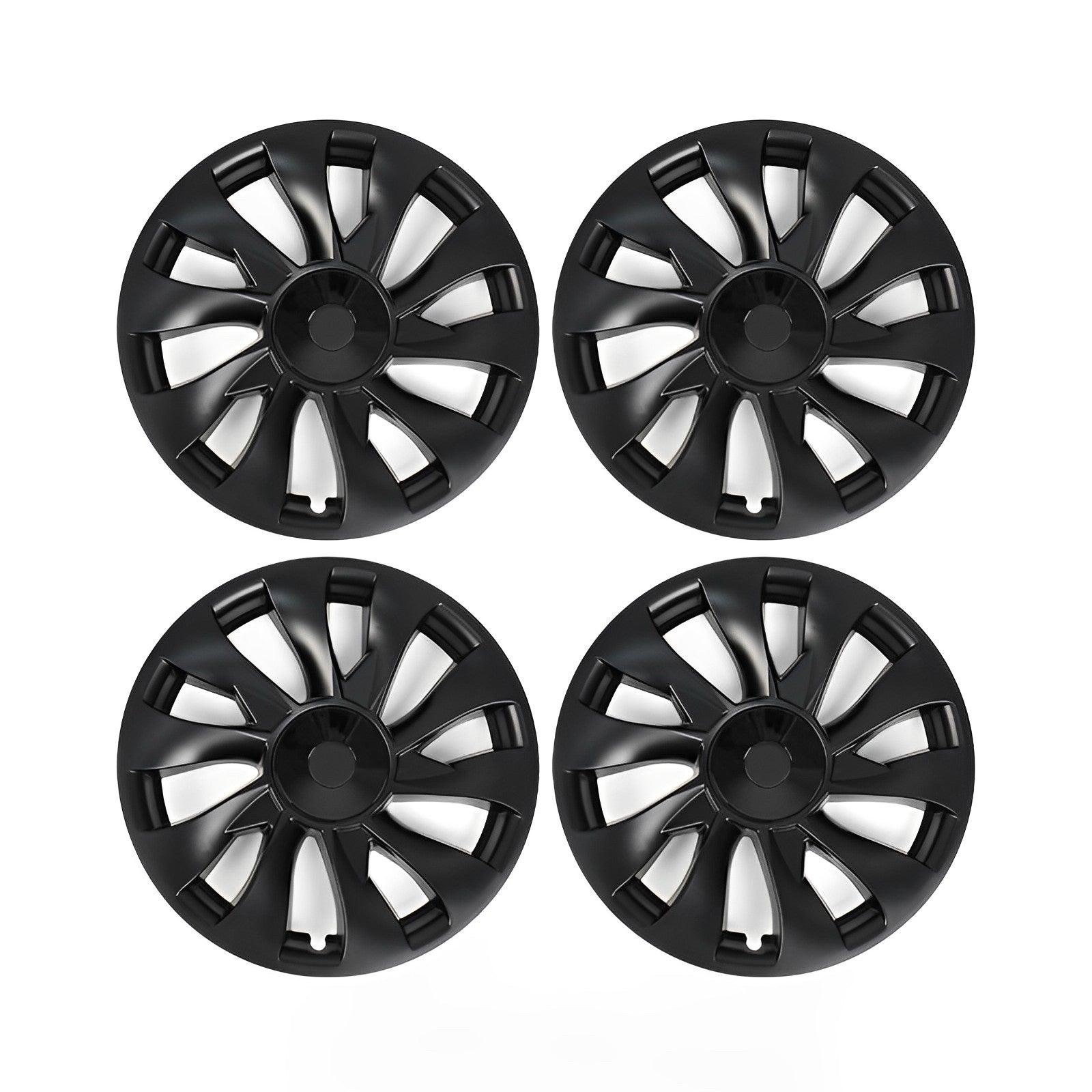 18" Performance Style Wheel Hub Caps Set of 4 for Tesla Model 3 - Induction Design - Evooor