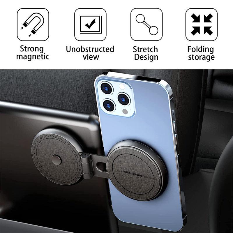 Model 3/Y Magnetic Phone Holder Foldaway Invisible With MagSafe For Tesla(2017-2023) - Evooor