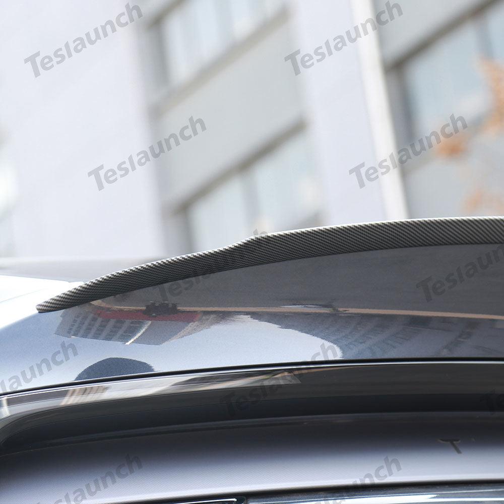 OEM Performance Pro Style Spoiler for Tesla Model Y Juniper 2025+ (Carbon Fiber Pattern ABS) - Evooor