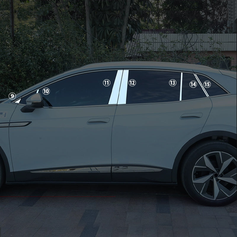 Stainless Steel Body Side/Window Trim Molding For VW ID.4 2021-2025 - Evooor