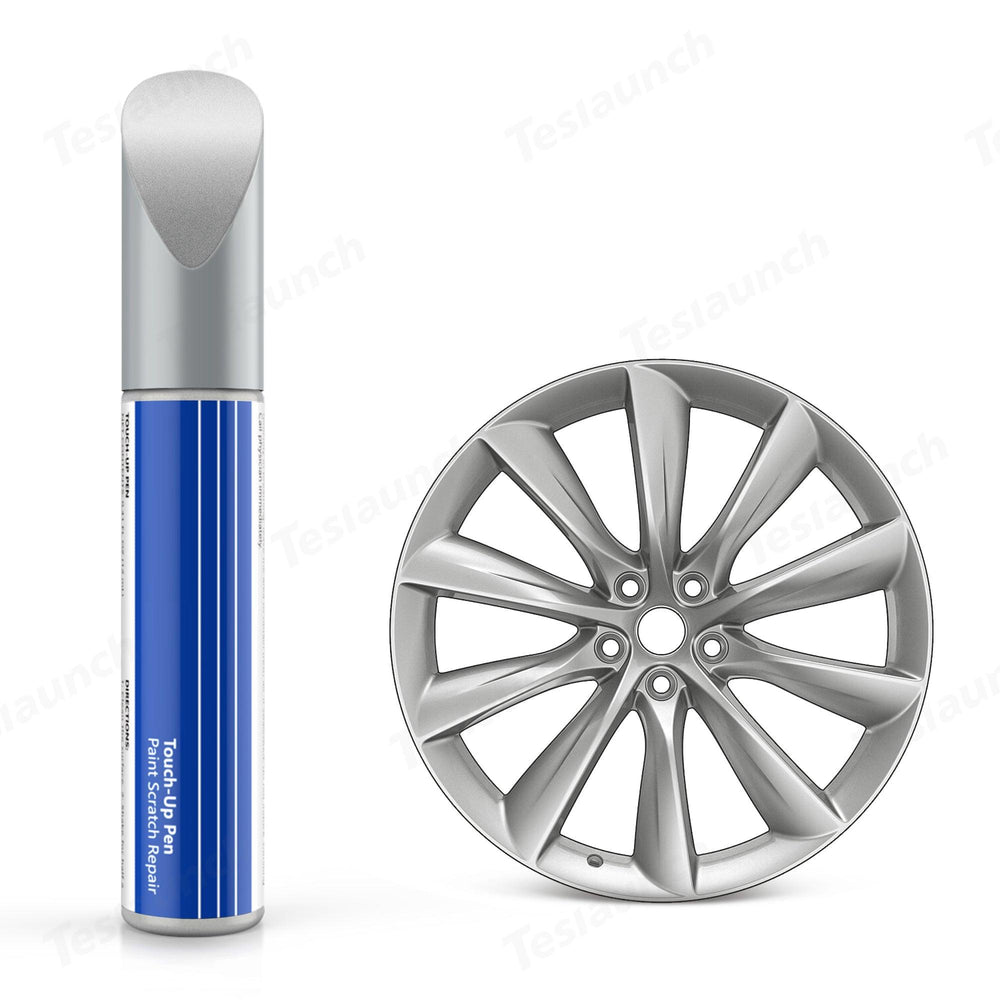 Wheel Rims Touch Up Paint for Tesla Model X- DIY Curb Rash Repair with Color-matched Touch Up Paint - Evooor