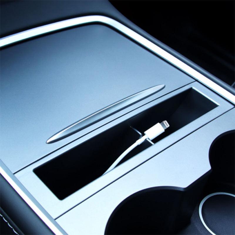 Tesla Model 3/Y Center Console Organizer with Phone Holder and Storage Compartment - 2021-2023 Model Years - Evooor