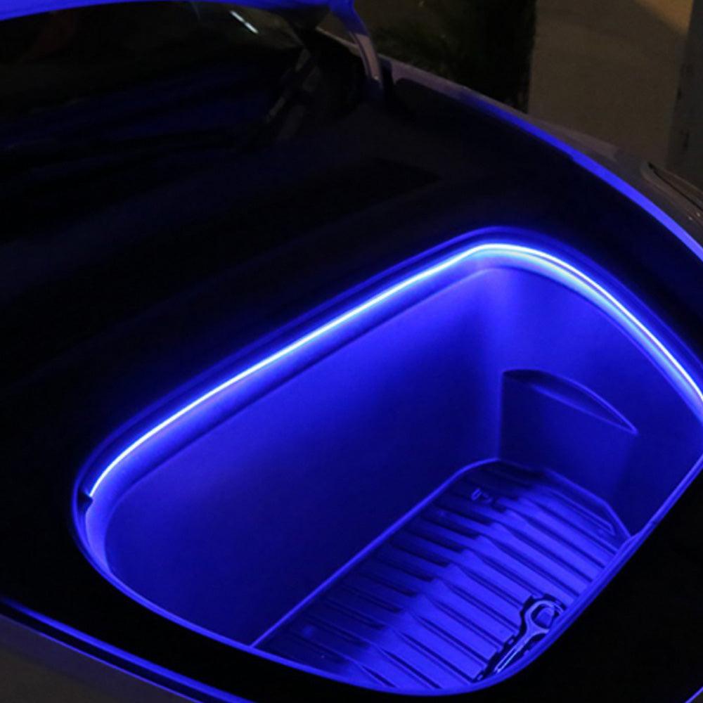 Brighten Your Tesla Frunk with Model 3/Y LED Light Strip and Remote App Control - Evooor