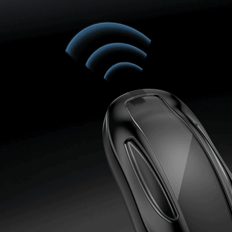 Model 3/Y/S/X Alloy and Leather Key Fob Cover for Tesla - Evooor