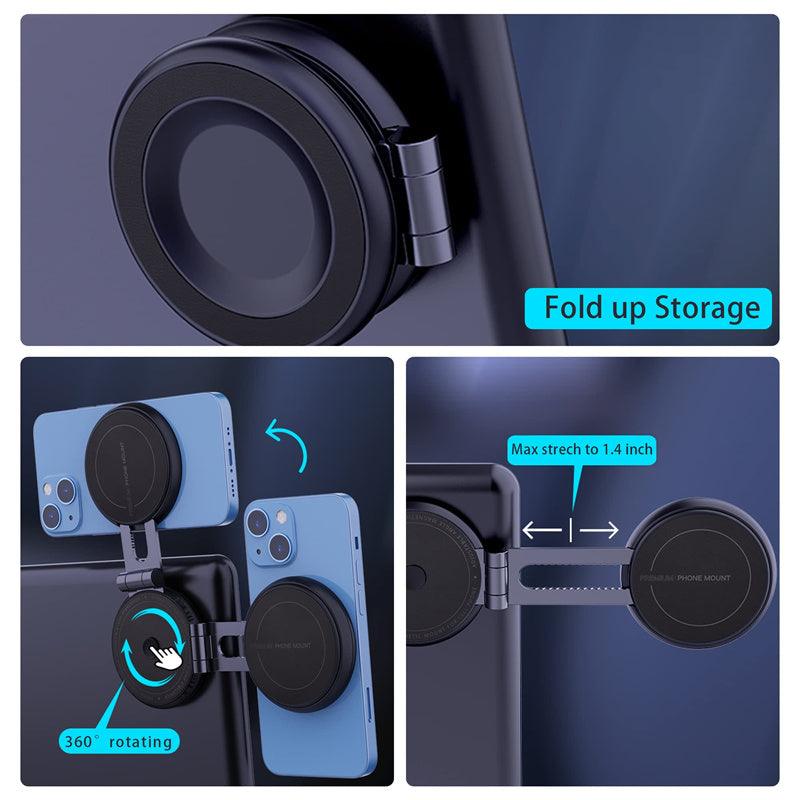 Model 3/Y Magnetic Phone Holder Foldaway Invisible With MagSafe For Tesla(2017-2023) - Evooor