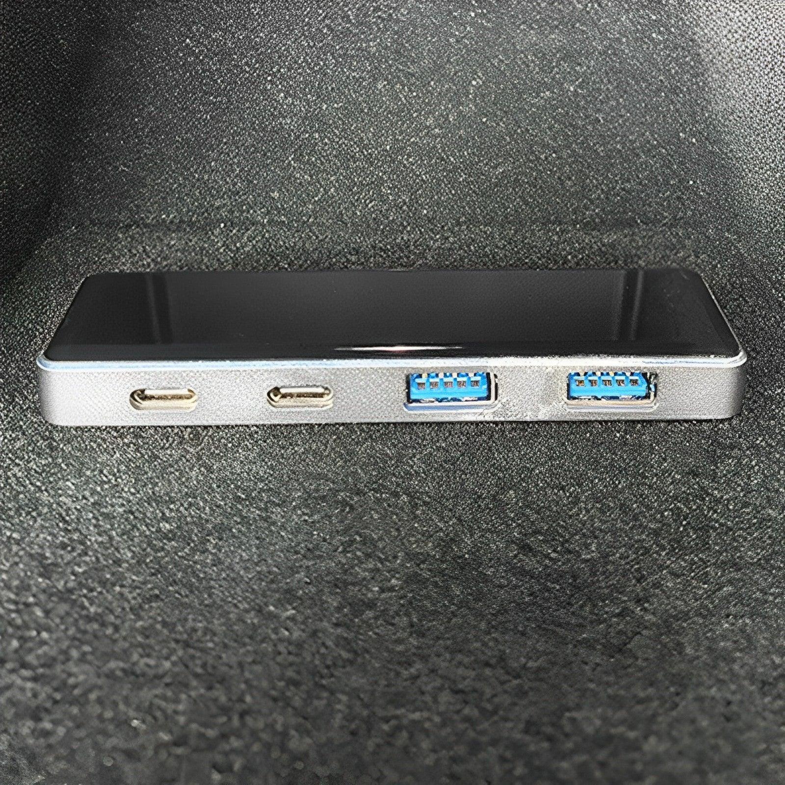 Model 3/Y Rear Seat USB Hub, Center Console Armrest Box HUB, PD Fast Charge For Daul Type-C Port for Tesla(2021-2023) - Evooor