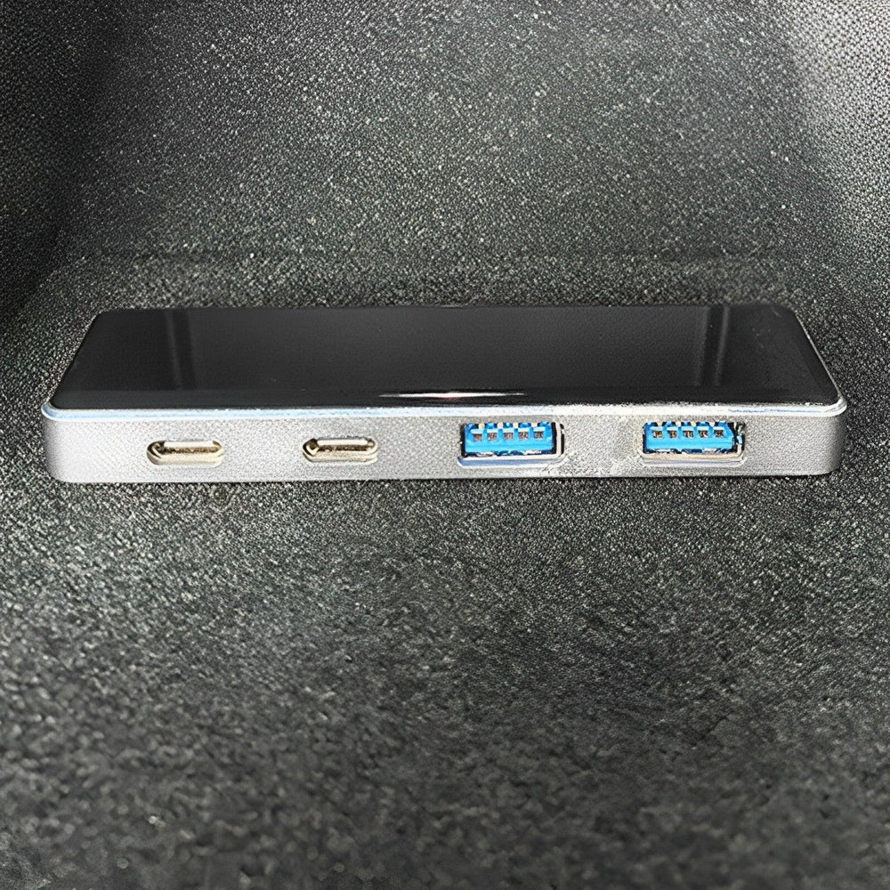 Model 3/Y Rear Seat USB Hub, Center Console Armrest Box HUB, PD Fast Charge For Daul Type-C Port for Tesla(2021-2023) - Evooor
