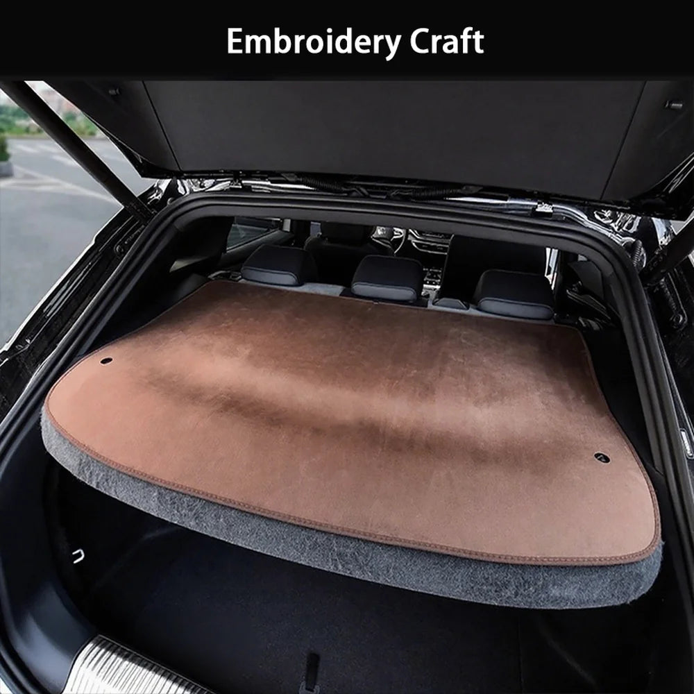 Italian Velvet Rear Window Sunshade Mat For VW ID.4 2021–2025 - Evooor