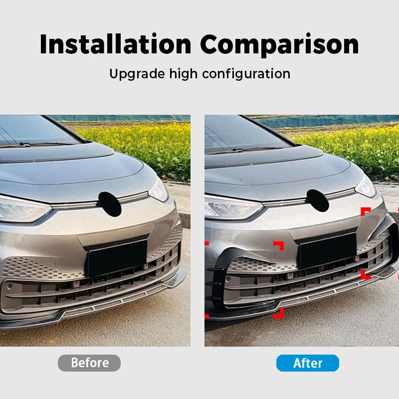 ABS Front Fog Light Trim Covers Set For VW ID.3 2019-2022(2Pcs) - Evooor