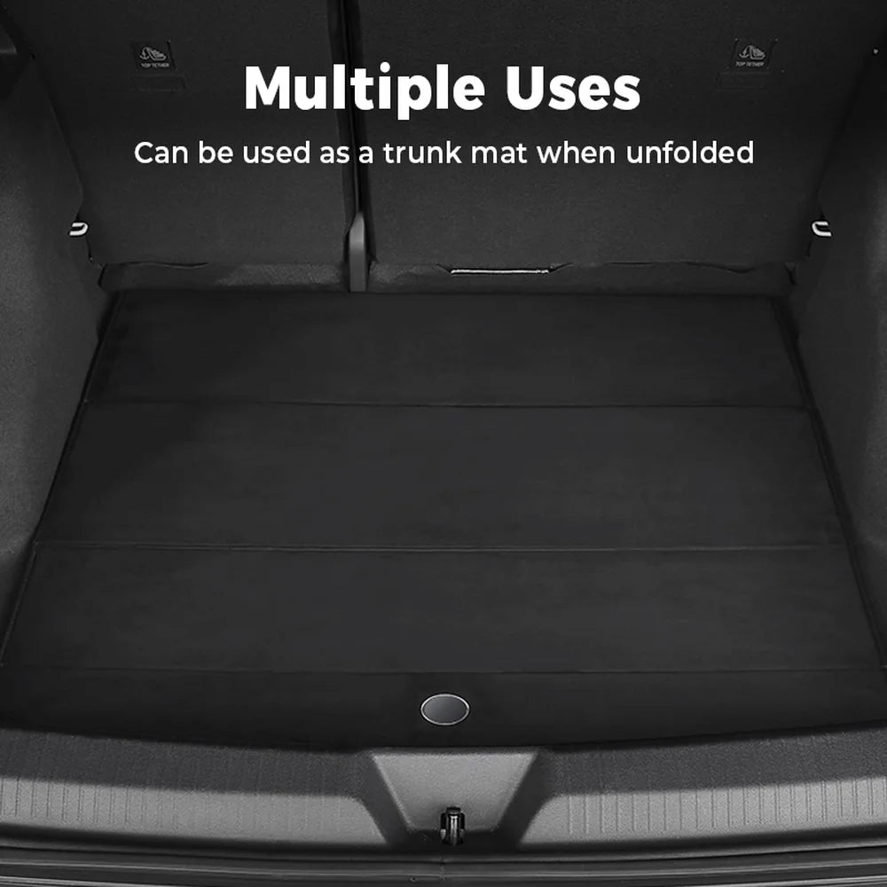 Alcantara Rear Trunk Storage Box For VW ID.4 2021-2025 - Evooor