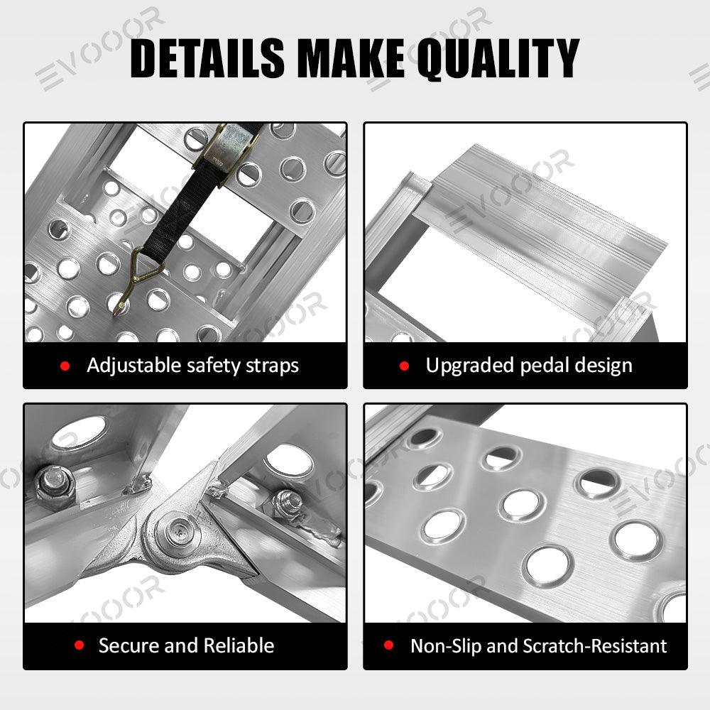 Aluminum Portable Loading Ramp for Cybertruck - Evooor