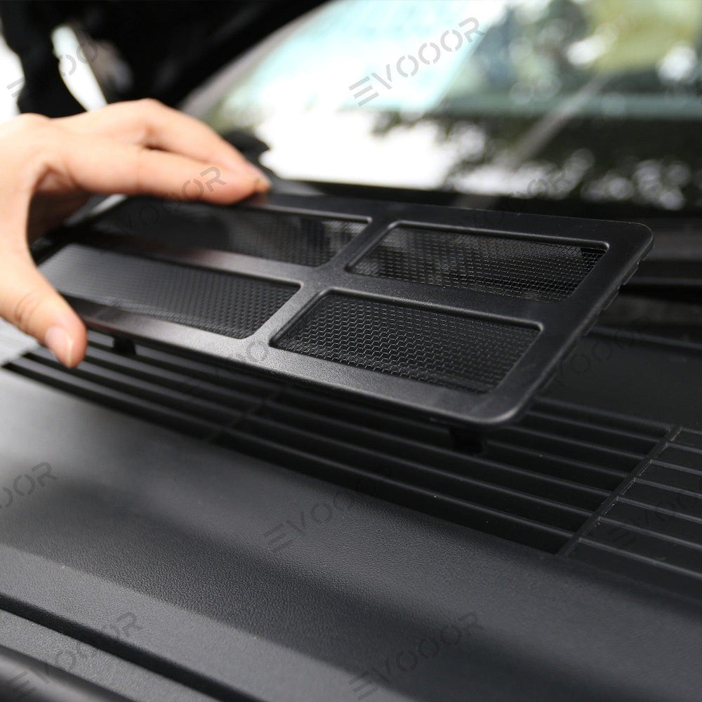 2024 Model 3 Highland Front Standby Storage Box Cover Air Conditioner Air Inlet Protective Mesh Grill Panel for Tesla - Evooor