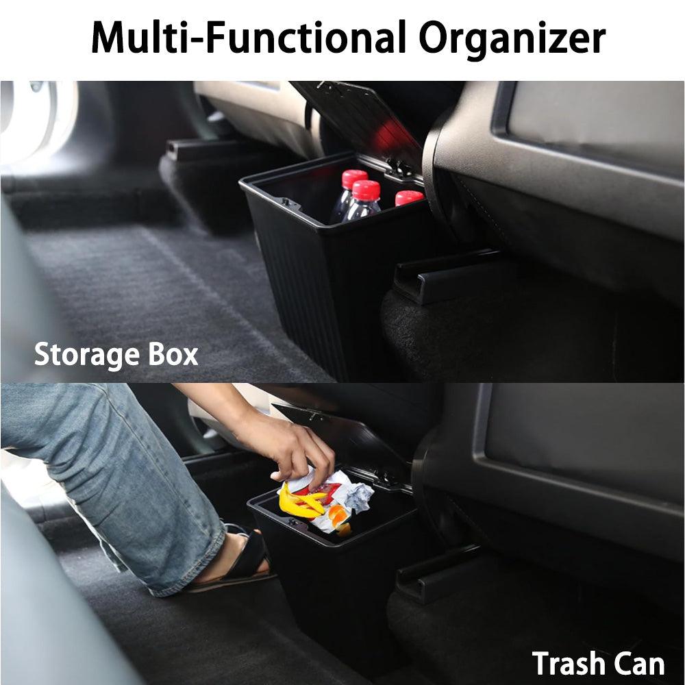 Car Trash Can and Organizer Solution for Tesla Model Y 2022+: Keep Your Backseat Clean and Tidy - Evooor