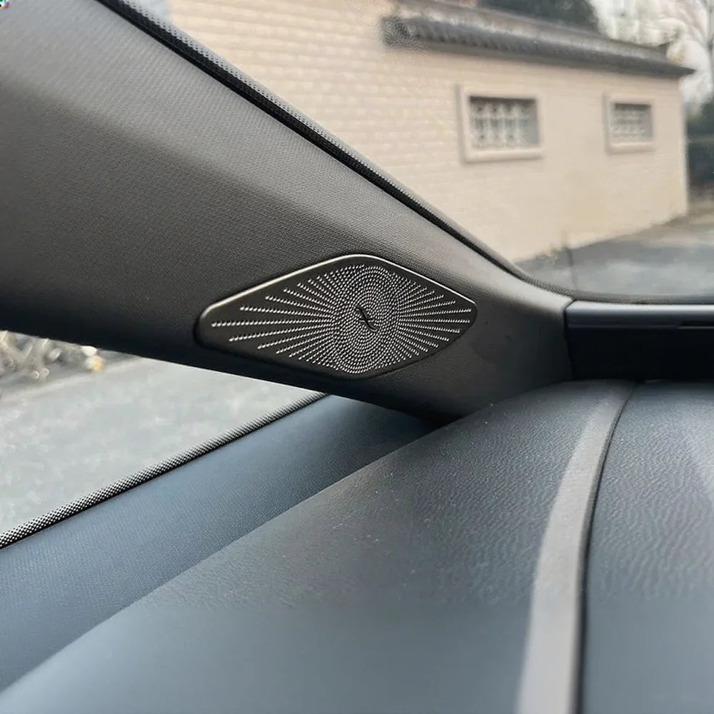 Stainless Steel A-Pillar Speaker Trim Sticker For VW ID.3(2PCS) - Evooor