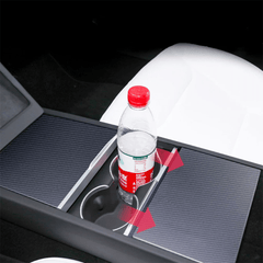 Premium Vinyl Center Console Skin Guard for Tesla Model 3 - Protective Wrap for Highland 2024+ Configuration - Evooor