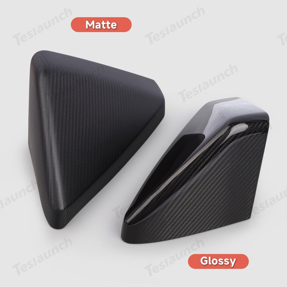 [Real Carbon Fiber] Rear View Mirror Covers (1 Pair) for Cybertruck - Evooor