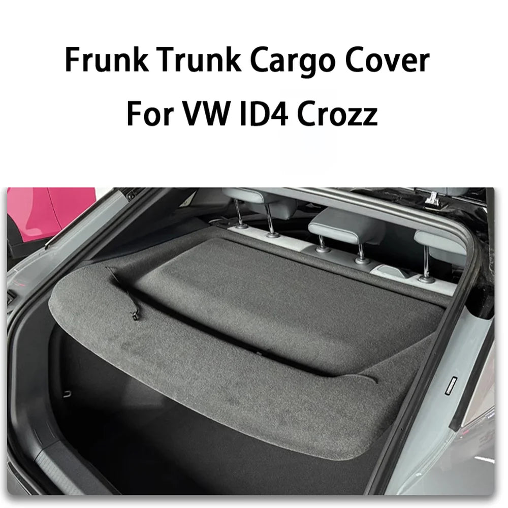 Rear Trunk Interior Cargo Cover For VW ID.4 2020+ - Evooor