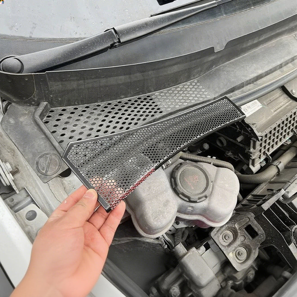 Stainless Steel Front Hood Dust Protection Cover For VW ID.3 2021-2025(2Pcs) - Evooor