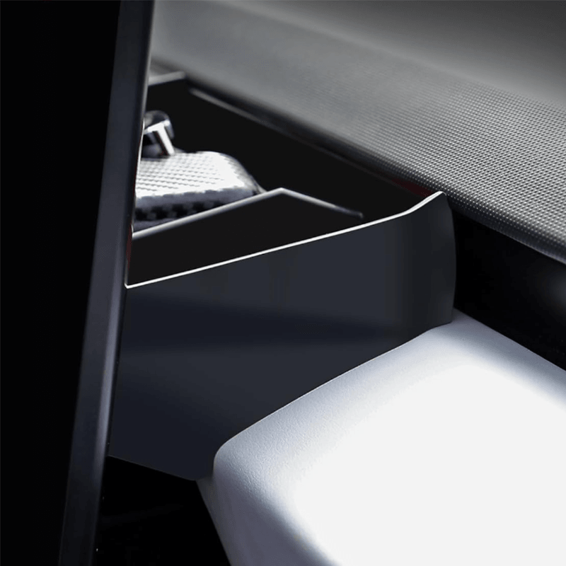 Silicone Center Console Behind Screen Storage Box for Cybertruck - Evooor