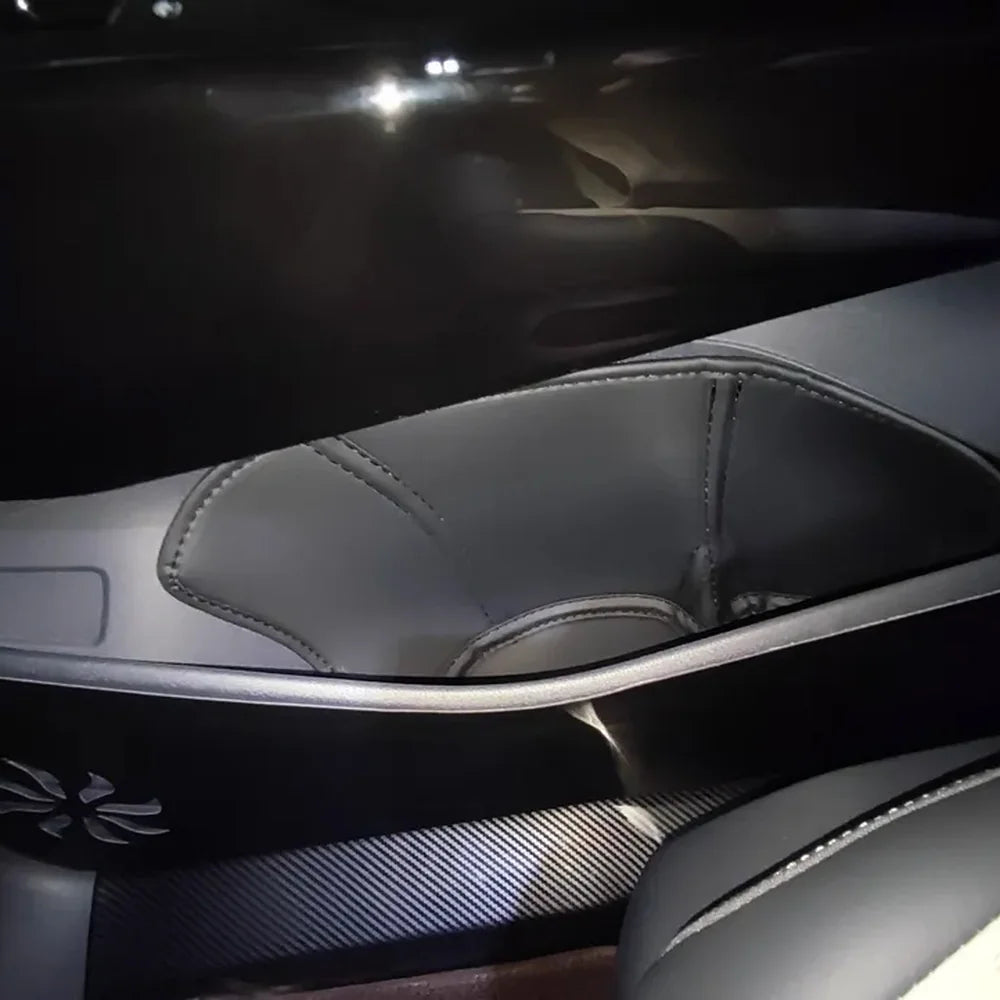 Leather Inner Door Slot Mats For VW ID.4 2021-2025 (4PCS) - Evooor