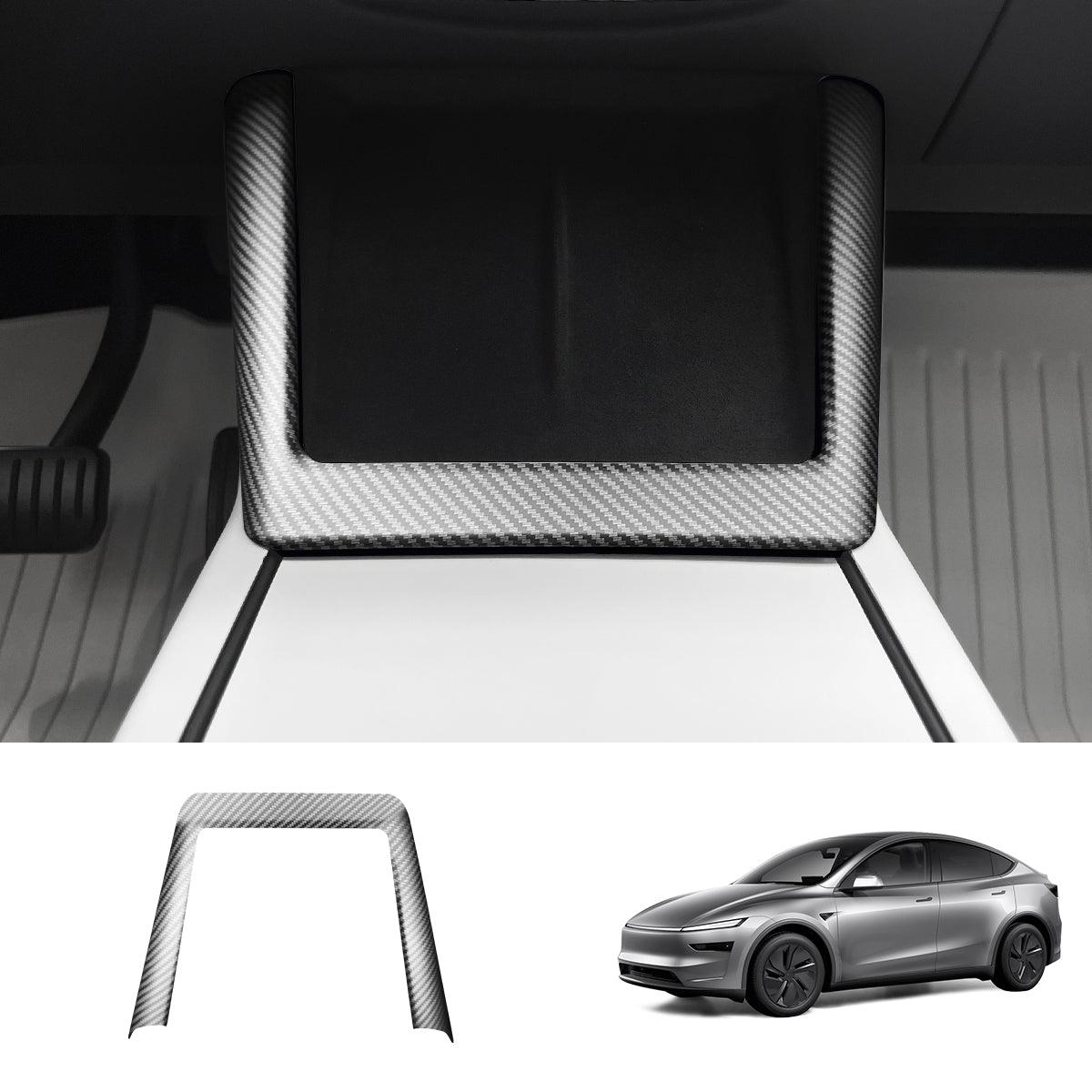 Tesla Model Y Wireless Charging Pad Trim with ABS Material - Juniper Green Finish for 2025+ Models - Evooor