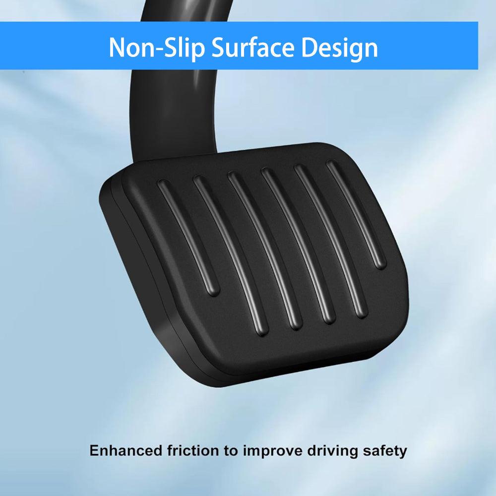 Enhanced Non-Slip Alloy Brake Pedal Cover Upgrade for Tesla Model 3/Y: Boost Performance and Style - Evooor