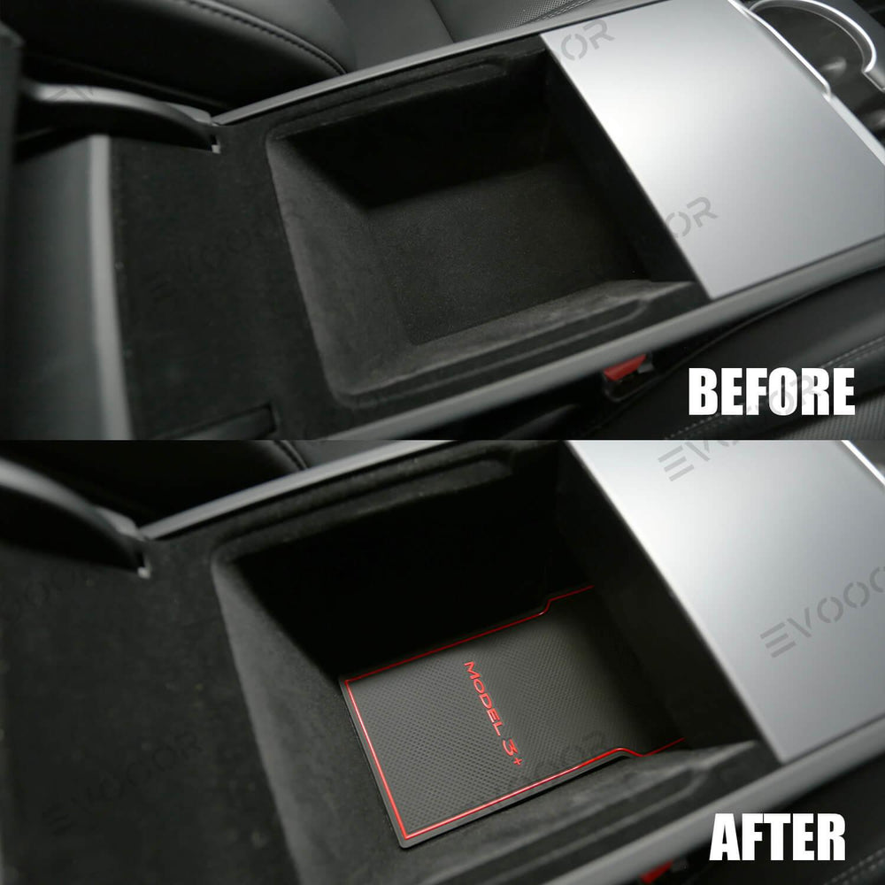 2024 Model 3 Highland Door Slot Mat Water Bowl Slot Mat Dustproof Mat For Tesla - Evooor