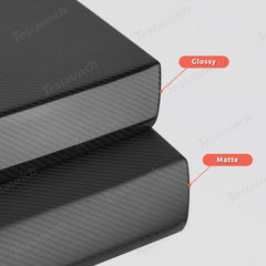 [Real Carbon Fiber] Center Console Armrest Cover for Cybertruck - Evooor