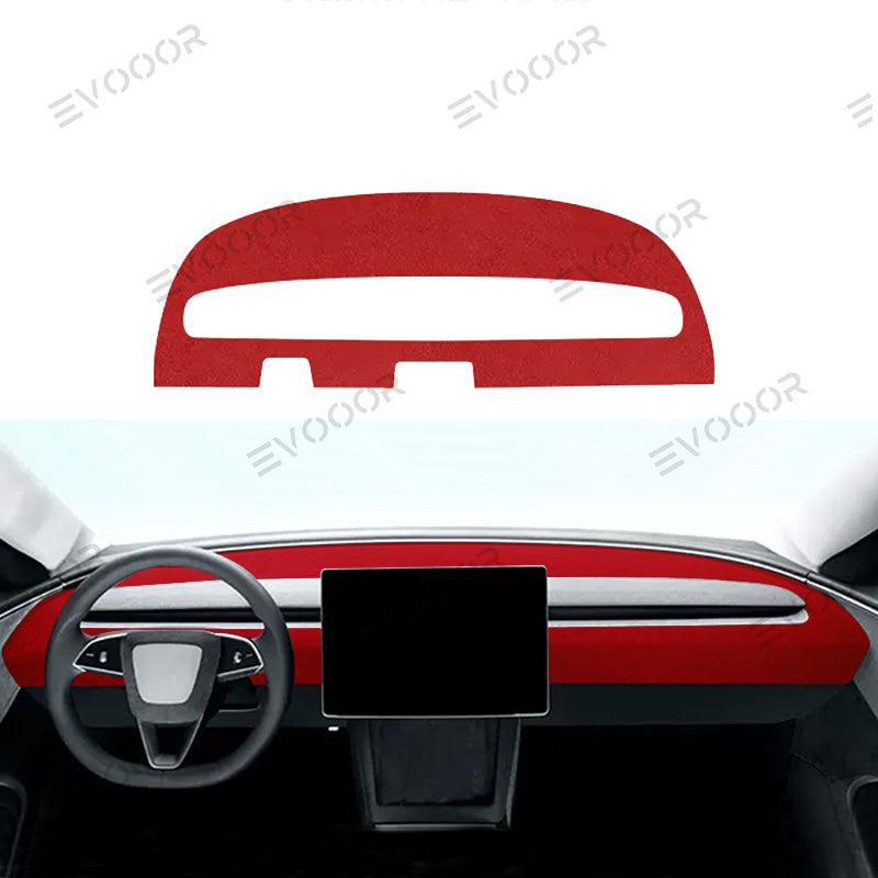 2024 Model 3 Highland Alcantara Dashboard Reflective Stickers For Tesla - Evooor