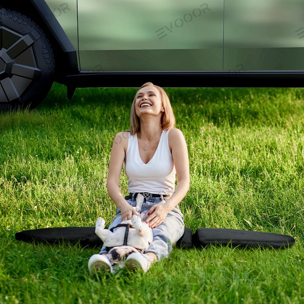 Foldable Frunk Seat Cushion for Tesla Cybertruck - Evooor