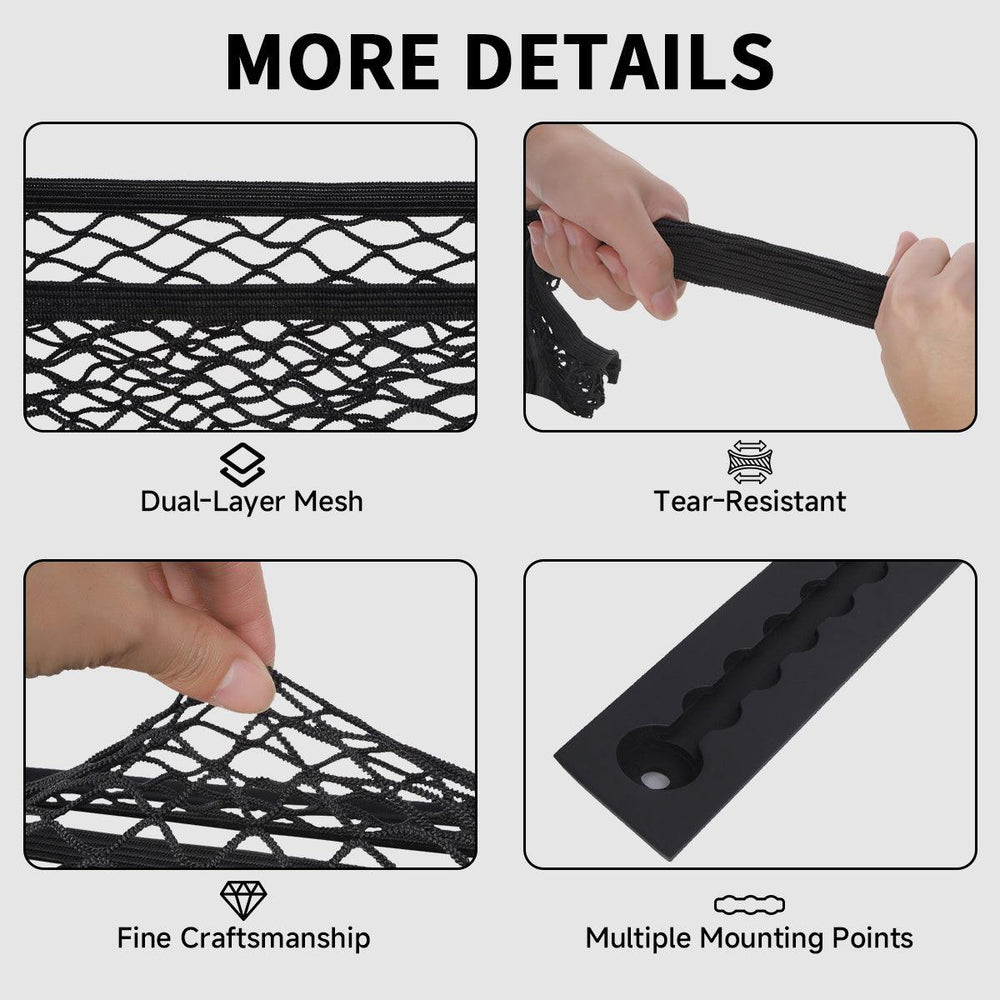 Front Trunk L-Track + Cargo Net for Cybertruck - Evooor