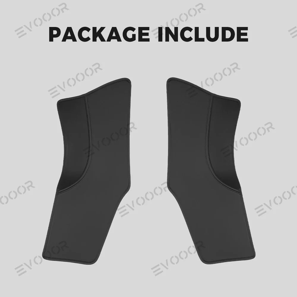 Napa Leather C-Pillar Protectors – Premium Protection for Tesla Model Y Juniper 2025+