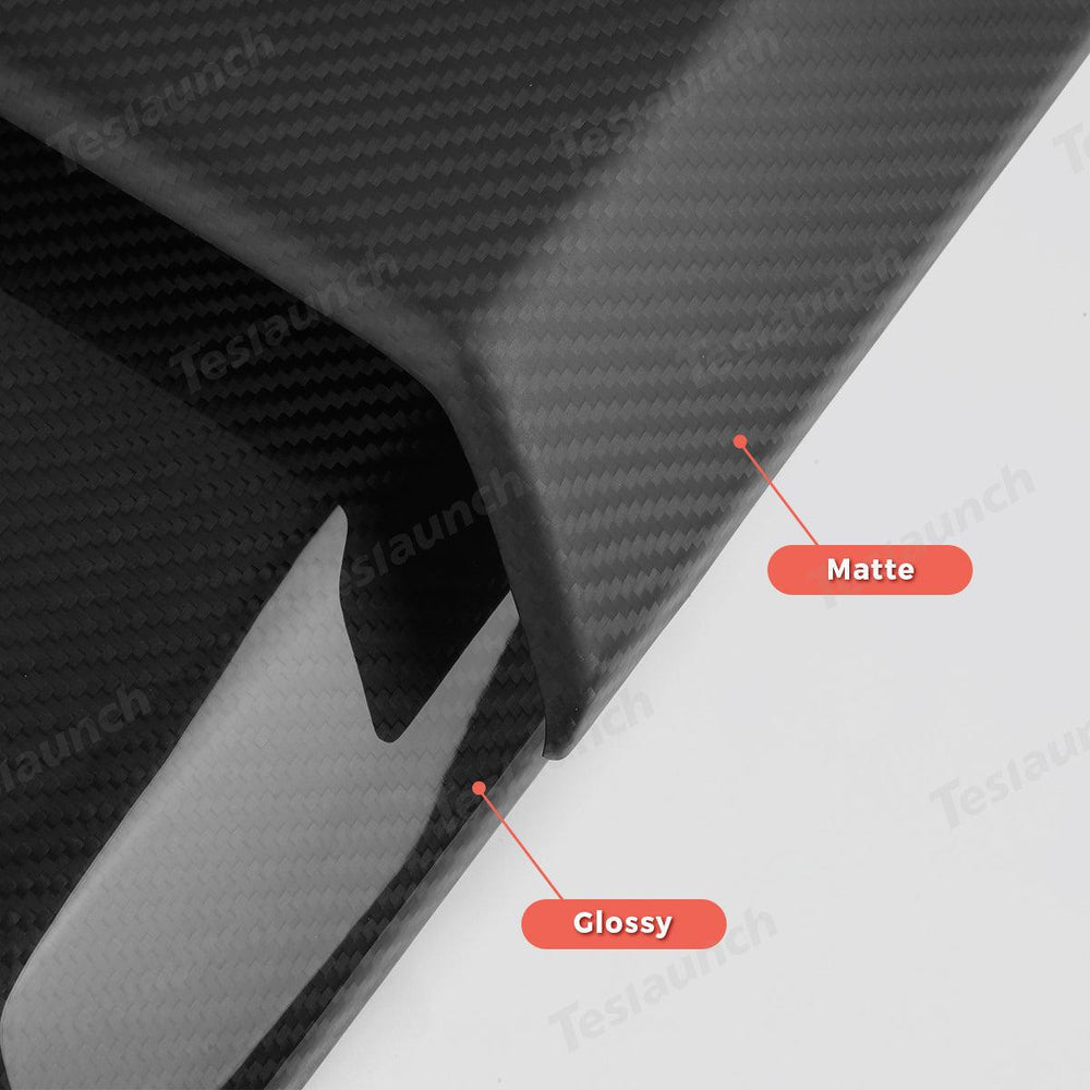 [Real Carbon Fiber] Backseat Air Vent Top Cover for Cybertruck - Evooor