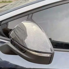 ABS Bull Horn Style Rearview Mirror Covers For VW ID.4 2021–2025 (2PCS) - Evooor