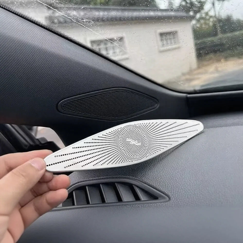 Stainless Steel A-Pillar Speaker Trim Sticker For VW ID.4 2021-2025(2PCS) - Evooor