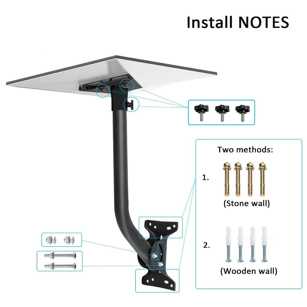 Versatile Satellite Dish Mounting Bracket for Starlink Generation 3 Systems - Evooor