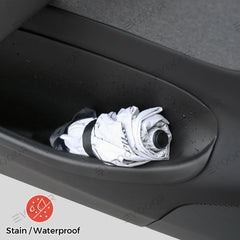 Teljes lefedettségű ajtótároló rendszerező – Vízálló és szennyeződésálló Tesla Model Y Juniper 2025+ modellhez