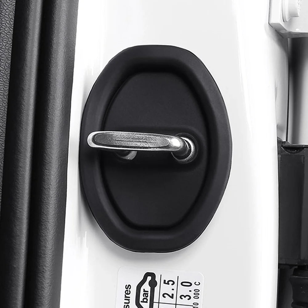 Silicone Door Latch Protective Cover 4Pcs For VW ID.4 2021-2025 - Evooor