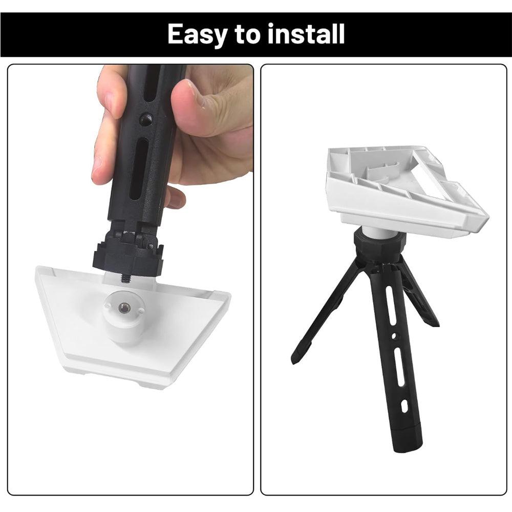 Adjustable 1/4 Inch Nut Bracket Mount for Starlink Mini Satellite Dish Installation - Evooor