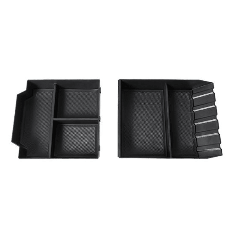 Lower Center Console Tray Floor Storage Organizer for Tesla Cybertruck - Evooor