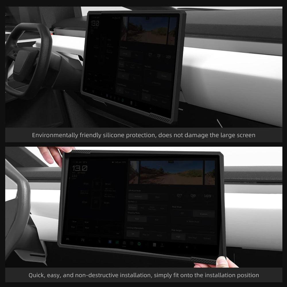 Silicone Screen Protector Frame for Tesla Cybertruck - Evooor
