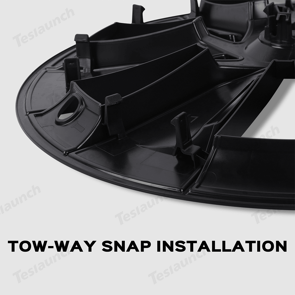 Model Y 19" Gemini Wheel Hubcaps (Set of 4) for Tesla Model Y - Inspired by Model 3 Highland Performance 20'' Forged Wheels - Evooor