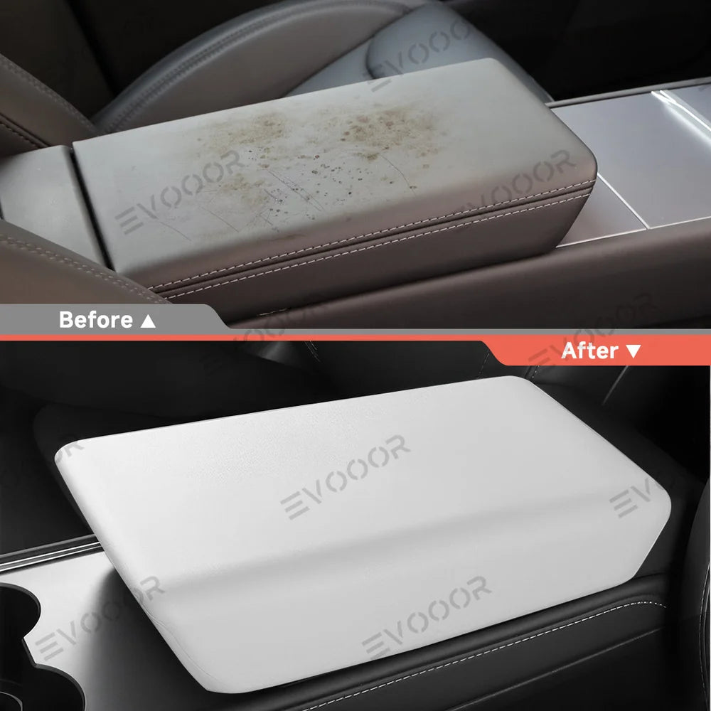 TPE Center Console Armrest Cover for Tesla Model Y Juniper 2025+