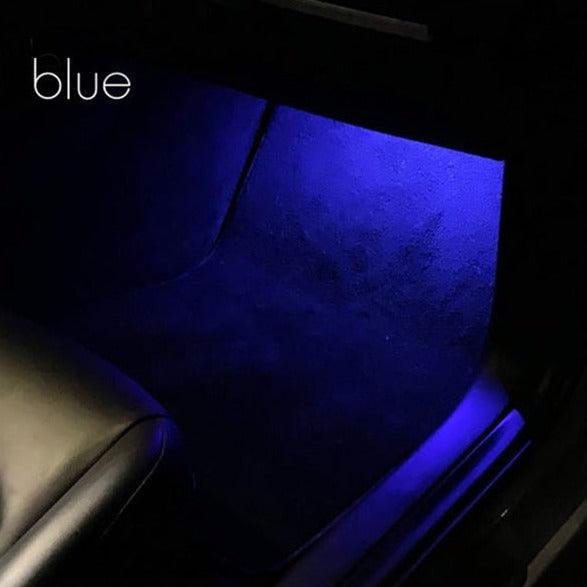 Enhanced Visibility: Tesla Model 3/X/S LED Footwell Lights (Set of 2) - Evooor