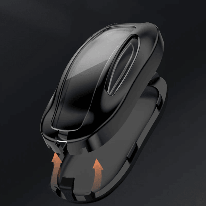 Model 3/Y/S/X Alloy and Leather Key Fob Cover for Tesla - Evooor