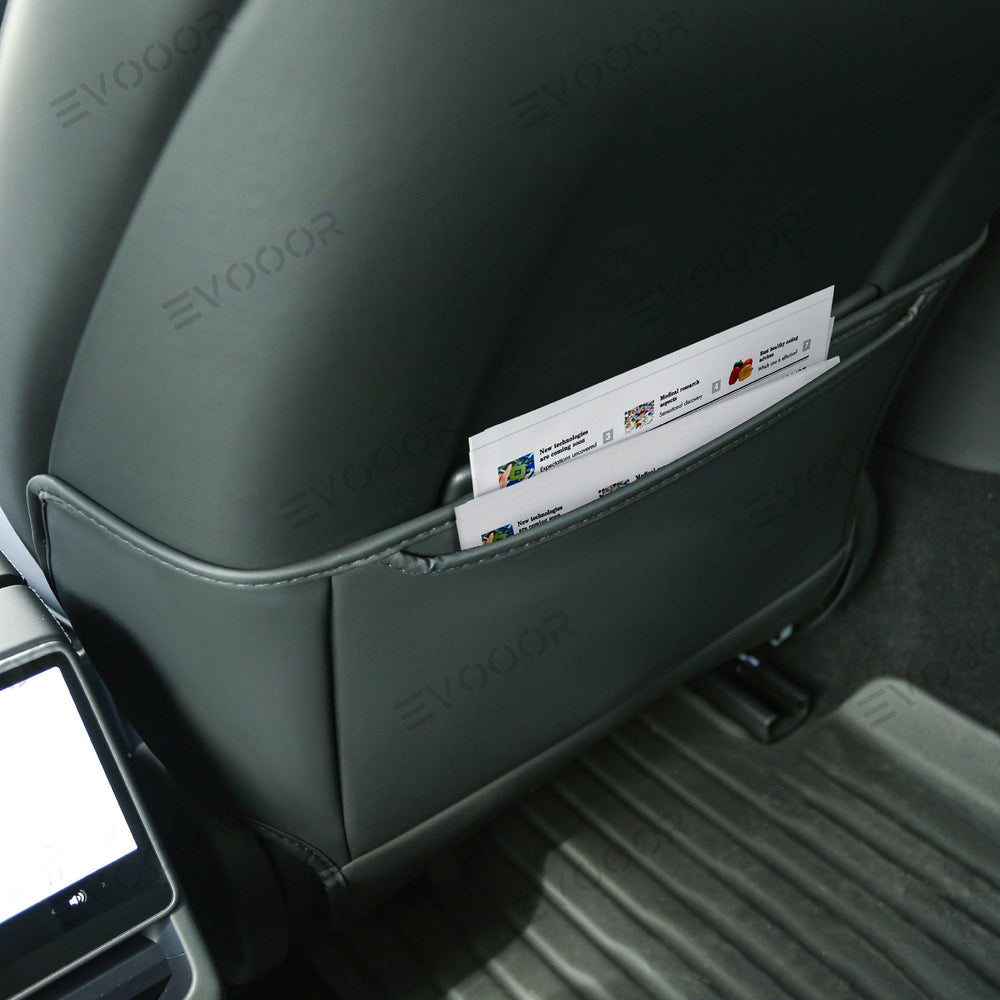 2024 Model 3 Highland Seat Back Anti Kick Protectors Cover Mats Semi-Surrounded Seatback Pad for Tesla - Evooor