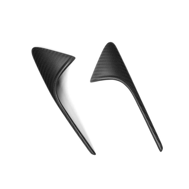 Highland Tesla Model 3 Turn Signal Camera Carbon Fiber Covers (Pack of 2) - Exclusive Upgrade - Evooor